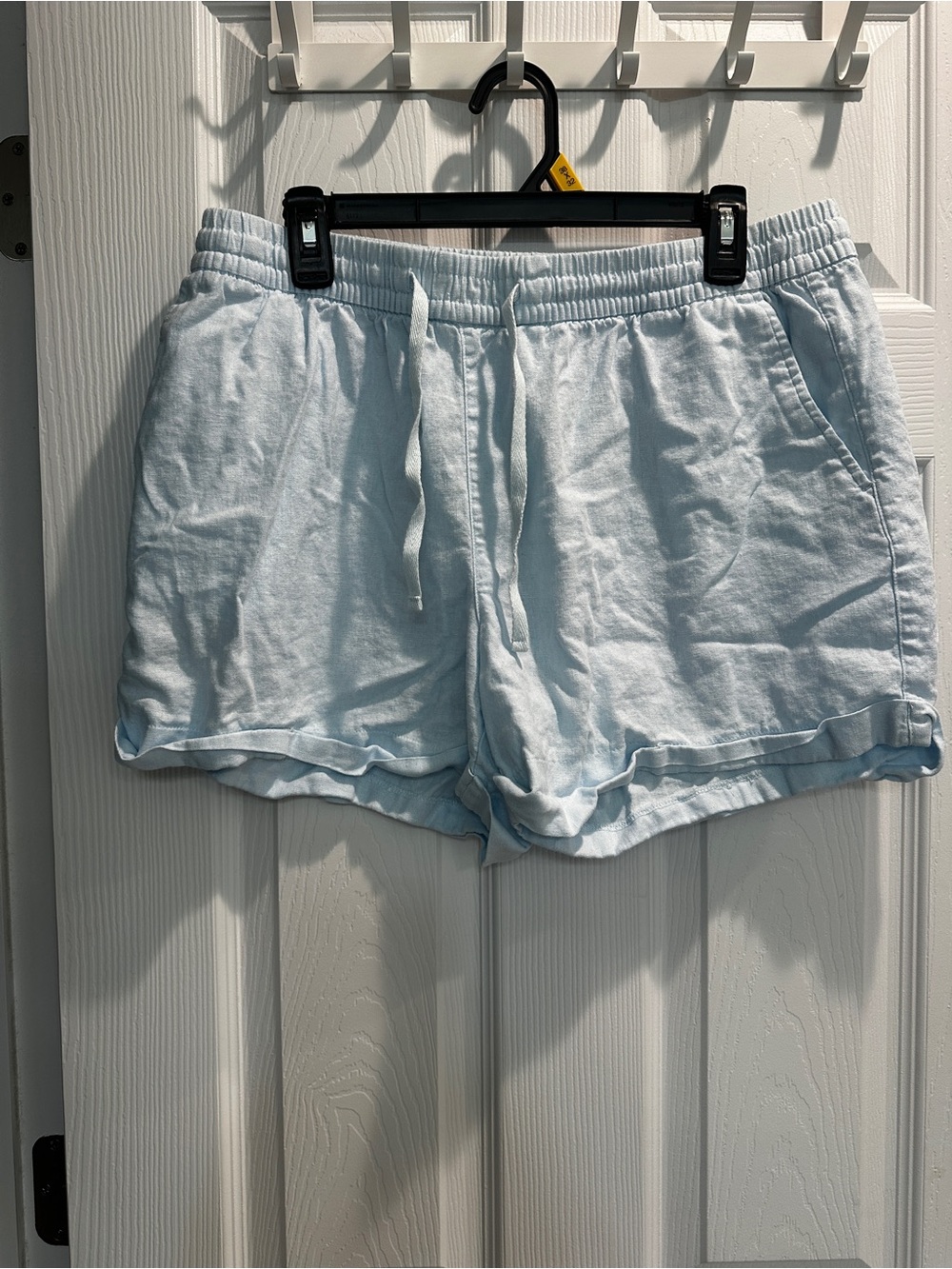 Old Navy Pale Blue Women's Drawstring Lounge Shorts